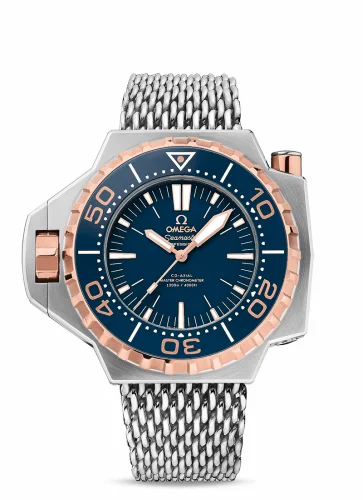 Omega Seamaster PloProf Co-Axial Master Chronometer Titanium / Sedna Gold / Blue 227.60.55.21.03.001 (22760552103001)